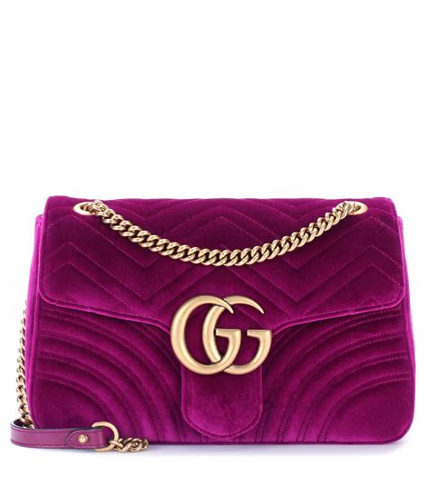 gucci purple orange mink|Gucci gg marmont bag.